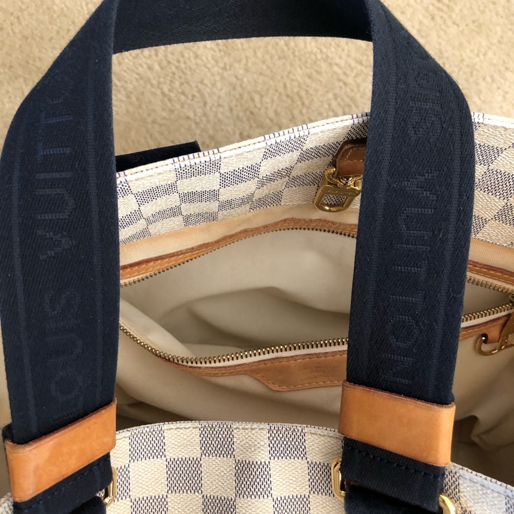 ❤️Sold❤️ LOUIS VUITTON Cabas PM Damier Azur Tote - Picture 4 of 8